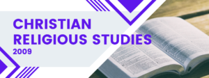 Christian Religious Studies - 2009