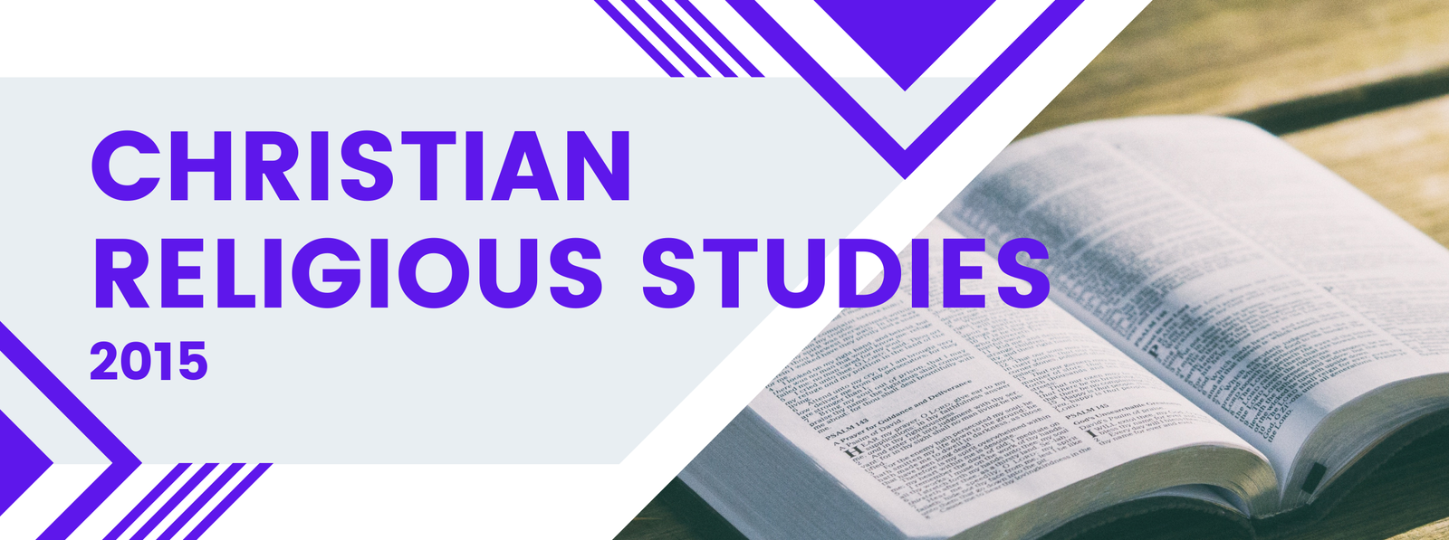 Christian Religious Studies - 2015
